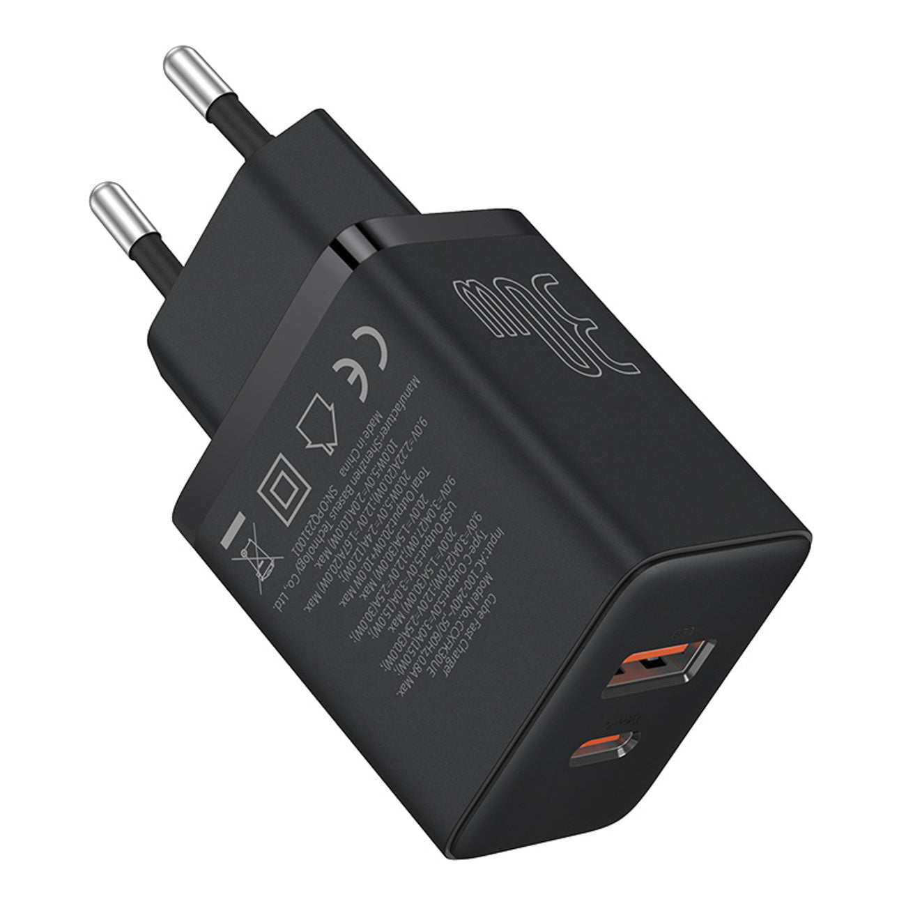Power Supply Enclosures – USB-C USB-A Cube Pro 30W wall - Carlat