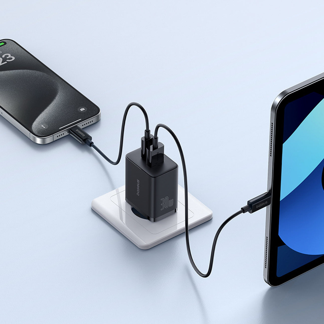 Power Supply Enclosures – USB-C USB-A Cube Pro 30W wall - Carlat