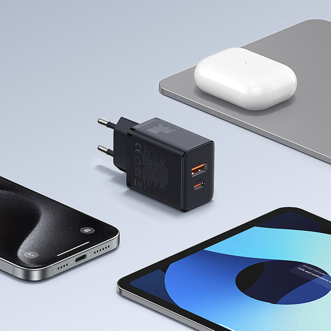 Power Supply Enclosures – USB-C USB-A Cube Pro 30W wall - Carlat