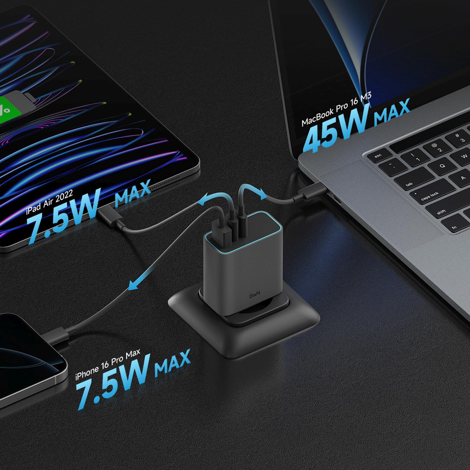 Power Supply Enclosures – USB-C USB-A GaN 65W wall charger - Carlat