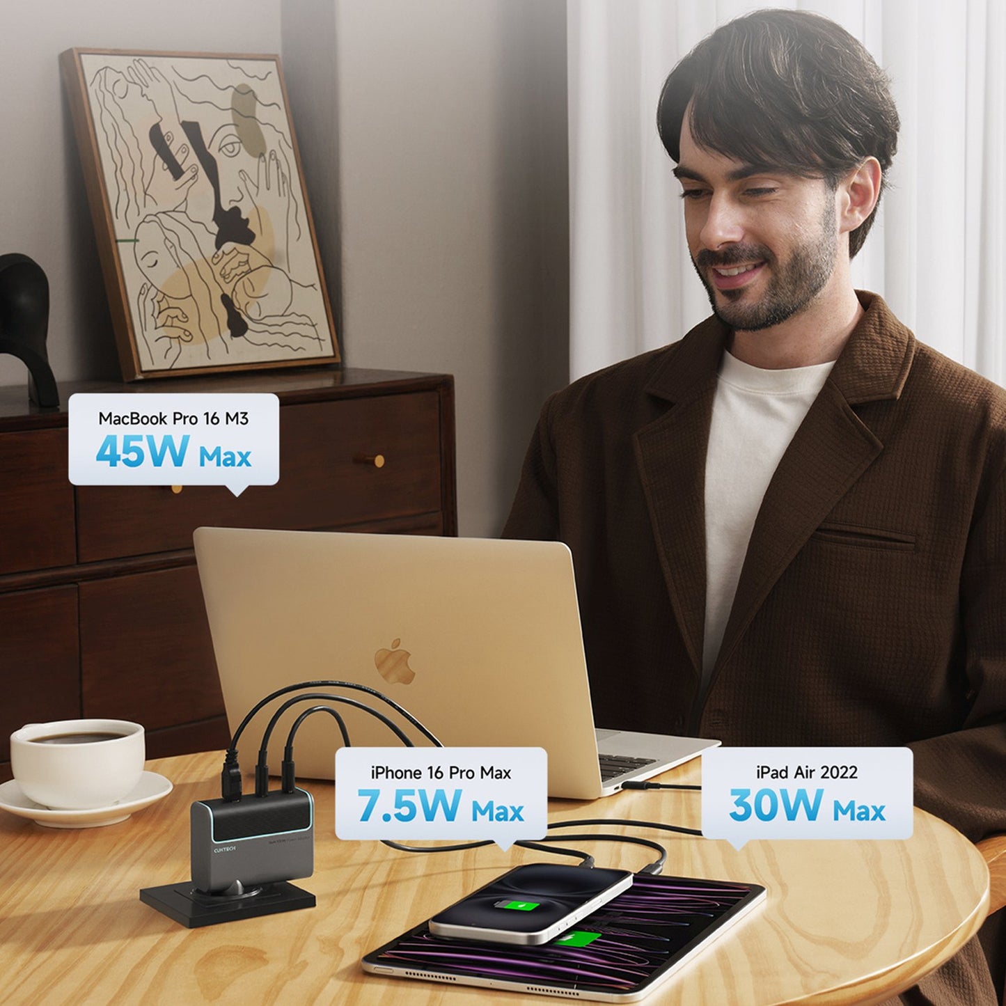 Power Supply Enclosures – USB-C USB-A wall charger with USB-C - Carlat