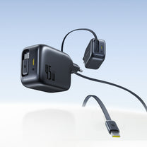 Power Supply Enclosures – USB-C wall charger with retractable USB-C - Carlat