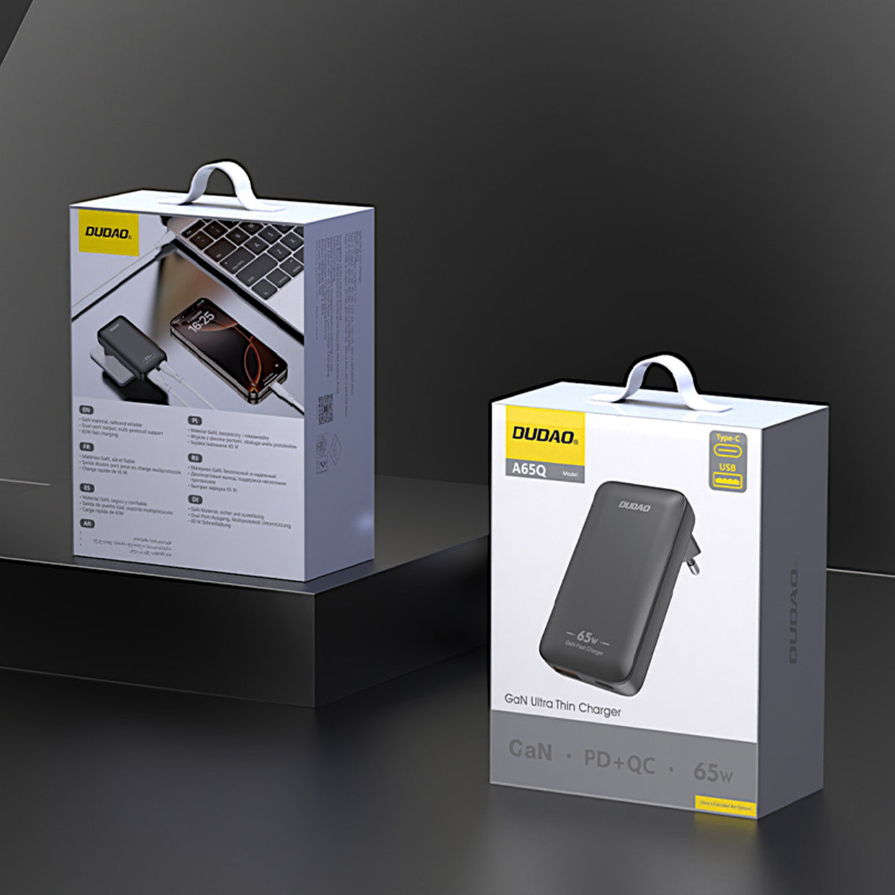 Power Supply Enclosures – Ultra-thin GaN 65W USB-A USB-C PD - Carlat