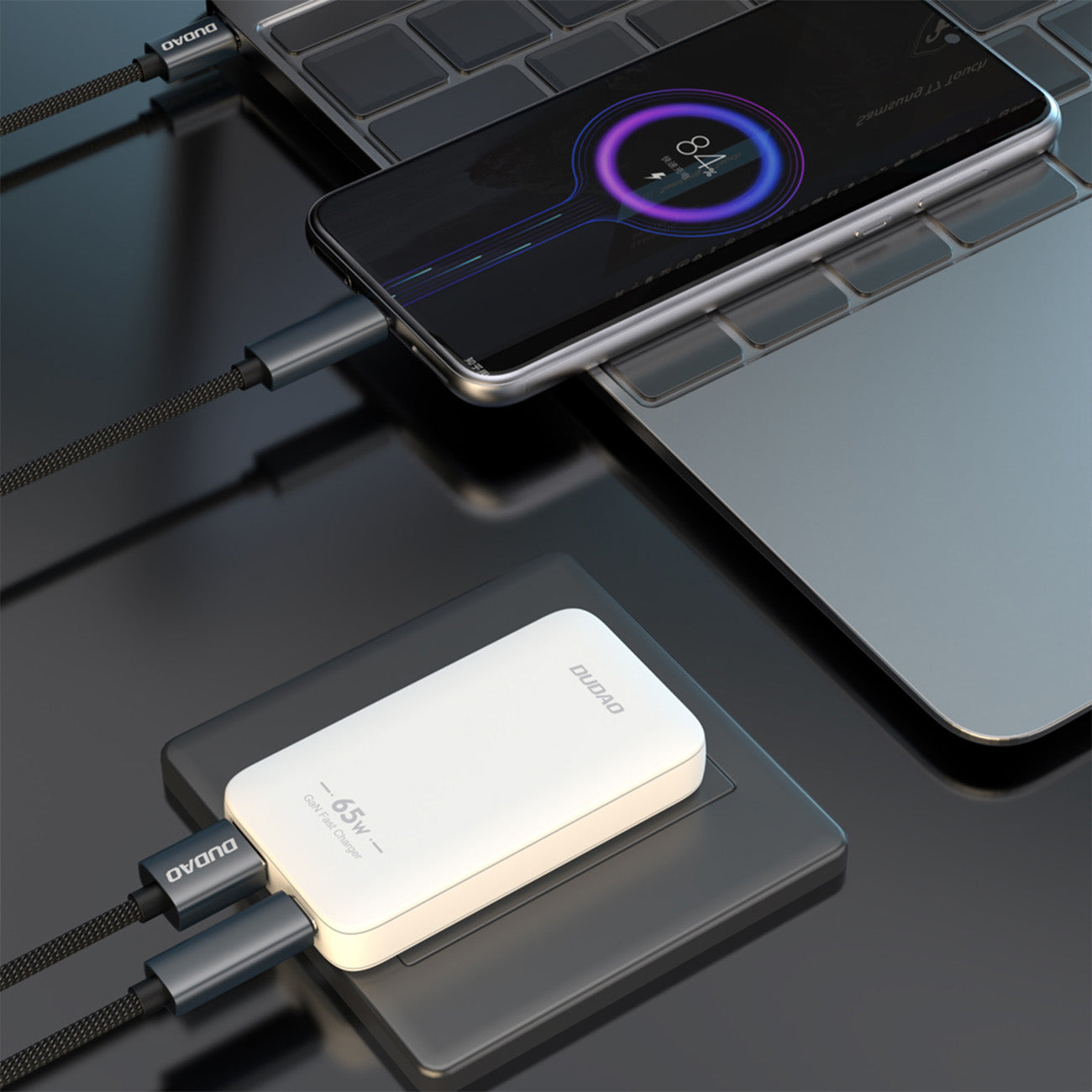 Power Supply Enclosures – Ultra-thin GaN 65W USB-A USB-C PD - Carlat