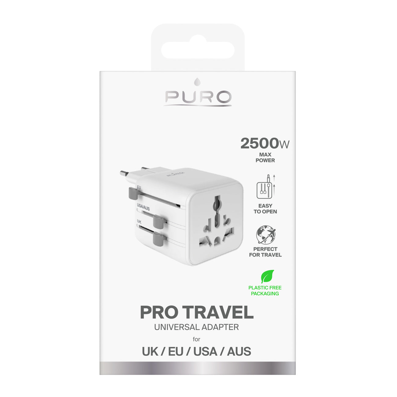 Power Supply Enclosures – Universal travel adapter for EU UK - Carlat