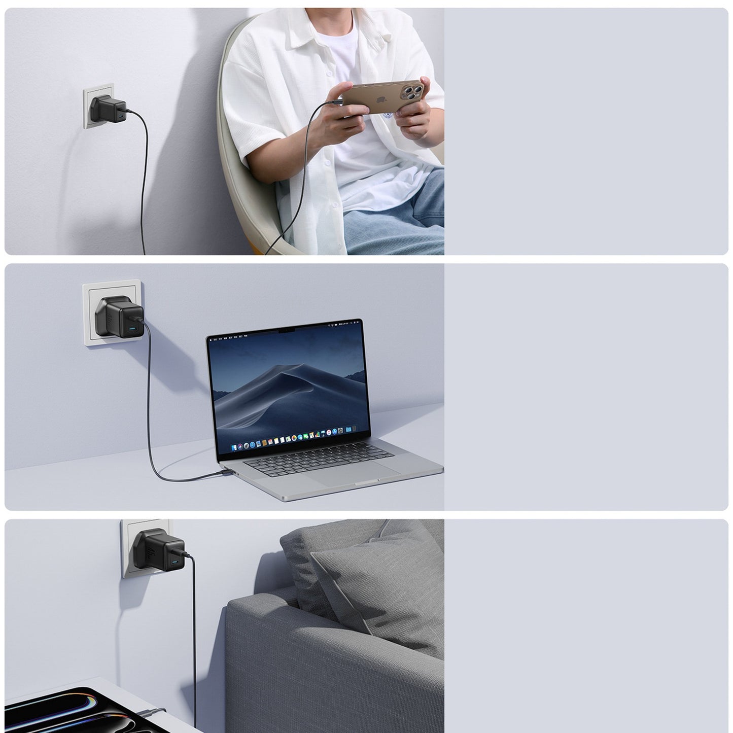 Power Supply Enclosures – Wall charger with UK USB-C plug - Carlat