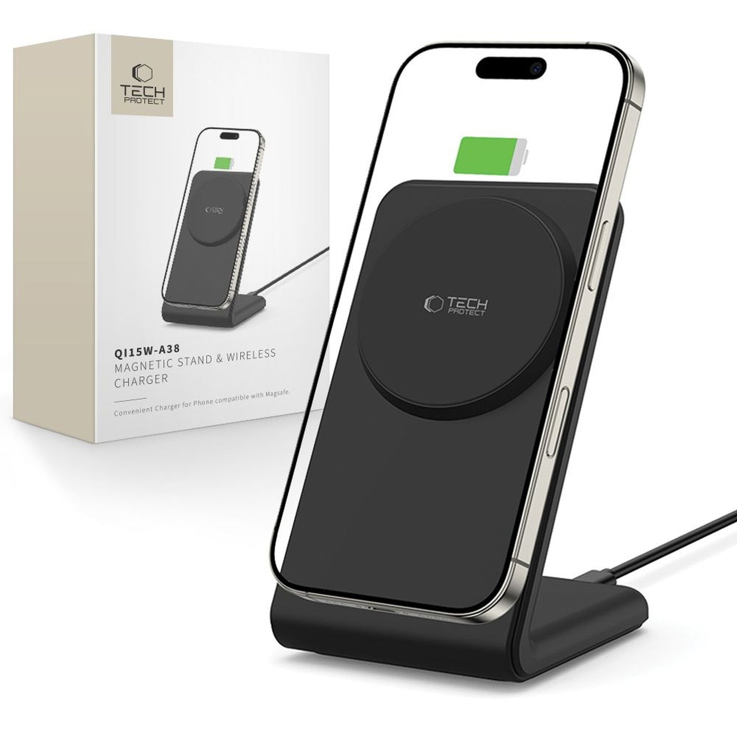 Power Supply Enclosures – Wireless charger with MagSafe 15W stand - Carlat