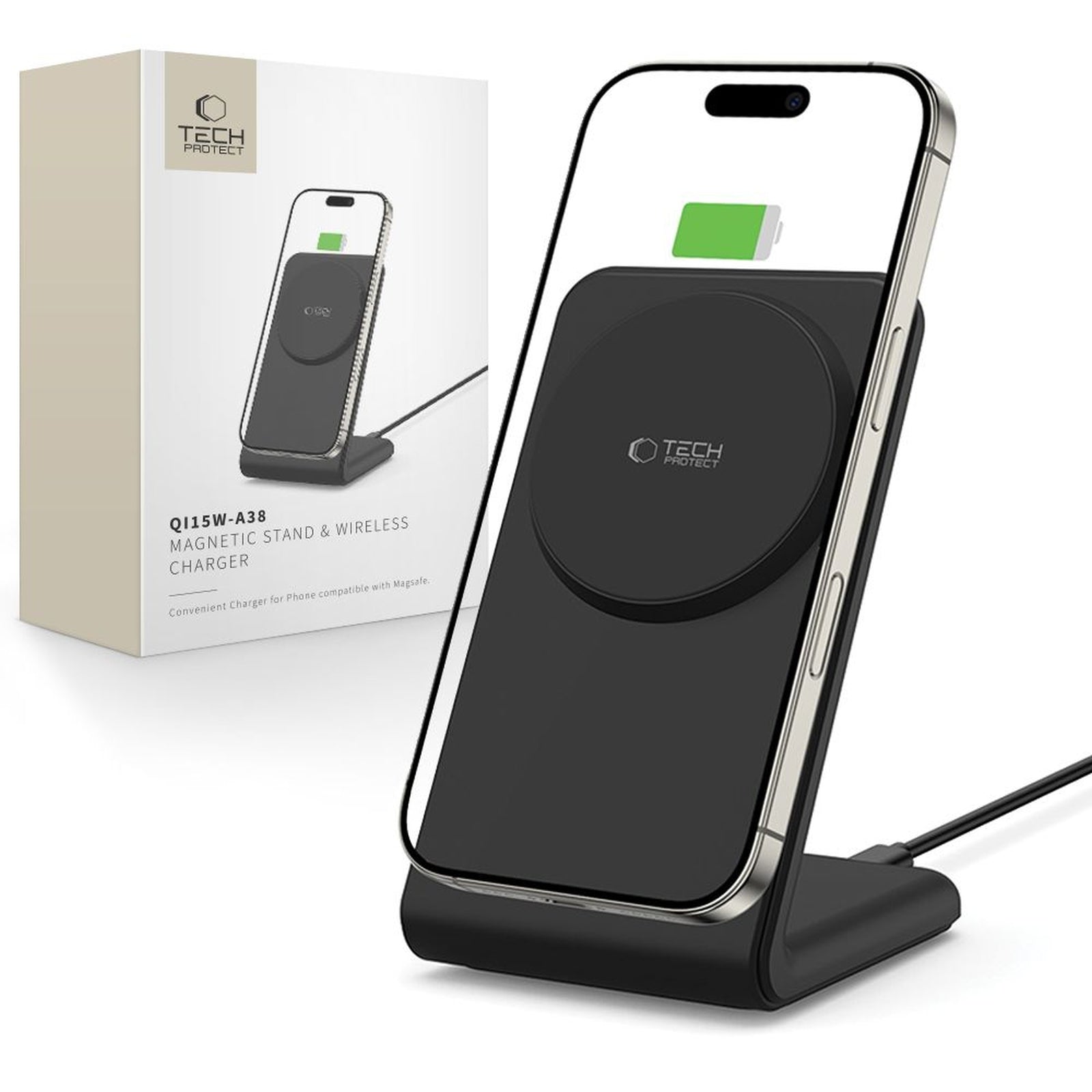 Power Supply Enclosures – Wireless charger with MagSafe 15W stand - Carlat