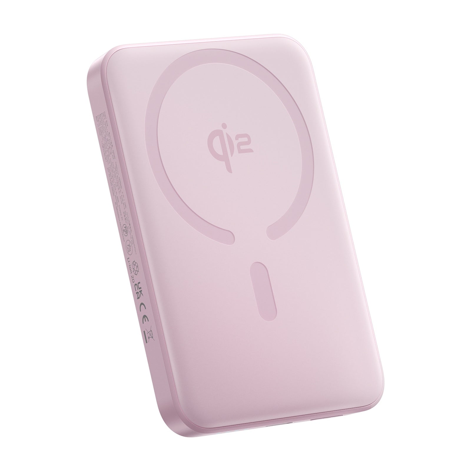 Powerbank 10000mAh 22.5W EnerFill FM12 Qi2 MagSafe with USB-C 20V 3A 30cm cable - pink - Carlat