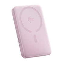 Powerbank 10000mAh 22.5W EnerFill FM12 Qi2 MagSafe with USB-C 20V 3A 30cm cable - pink - Carlat