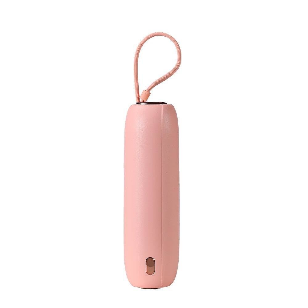 Powerbank 10000mAh Colorful Series 22.5W with USB-C and Iphone Lightning Pink - Carlat