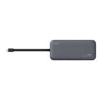 Powerbank 20000mAh USB-A USB-C with integrated 40W cable - gray - Carlat