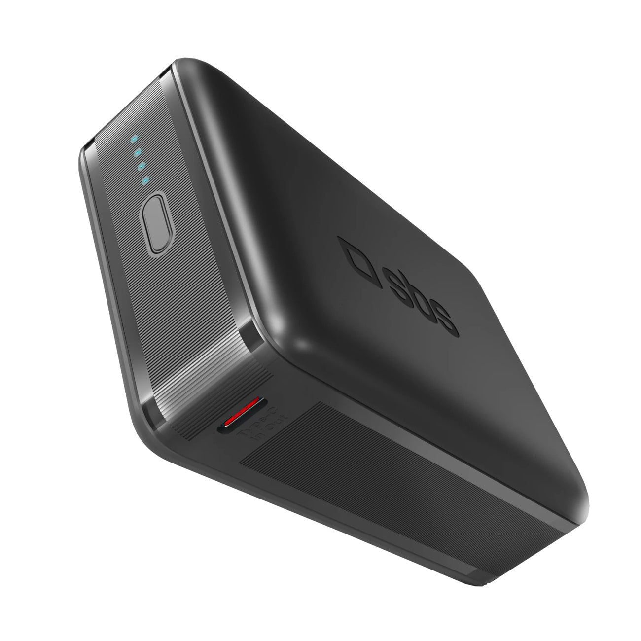 Powerbank 20000mAh for laptop tablet smartphone PD AFC USB-C USB-A 65W - black - Carlat
