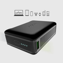 Powerbank 20000mAh for laptop tablet smartphone PD AFC USB-C USB-A 65W - black - Carlat