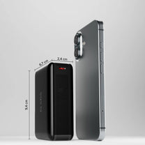 Powerbank 20000mAh for laptop tablet smartphone PD AFC USB-C USB-A 65W - black - Carlat