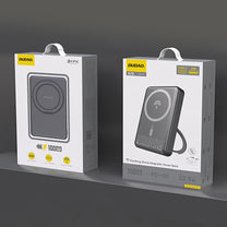 Powerbank K28 10000mAh with MagSafe with metal housing and PD stand 22.5W - gray - Carlat
