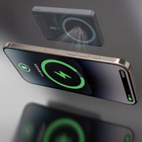 Powerbank K28 10000mAh with MagSafe with metal housing and PD stand 22.5W - gray - Carlat