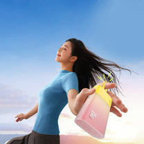 Powerbank Popsicle 5200mAh 20W with Lightning cable 60W/20V/3A/30cm - yellow-pink - Carlat