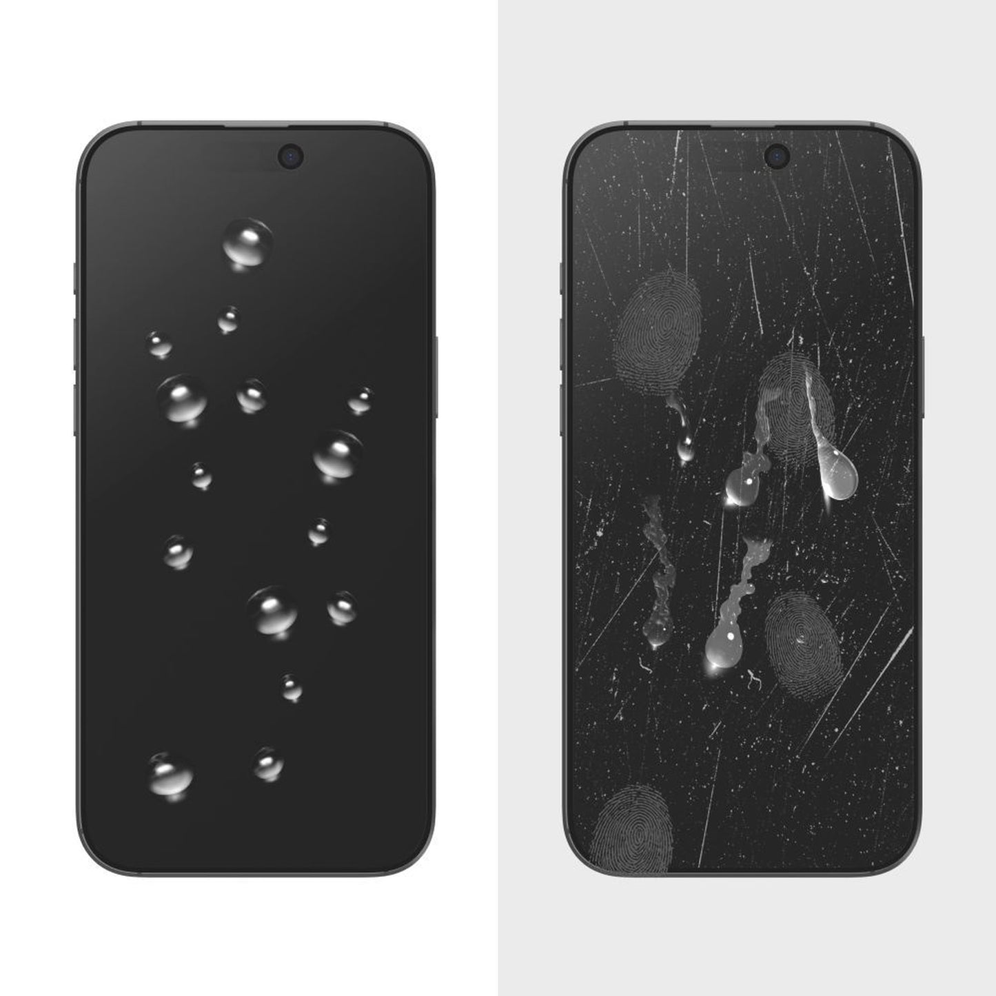Privacy glass for iPhone 16 Pro / 17 / 17 Pro - 2 pcs. - Carlat