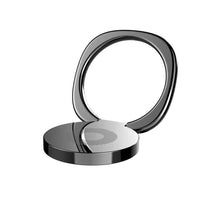 Privity Ring magnetic finger phone holder with stand function - black - Carlat