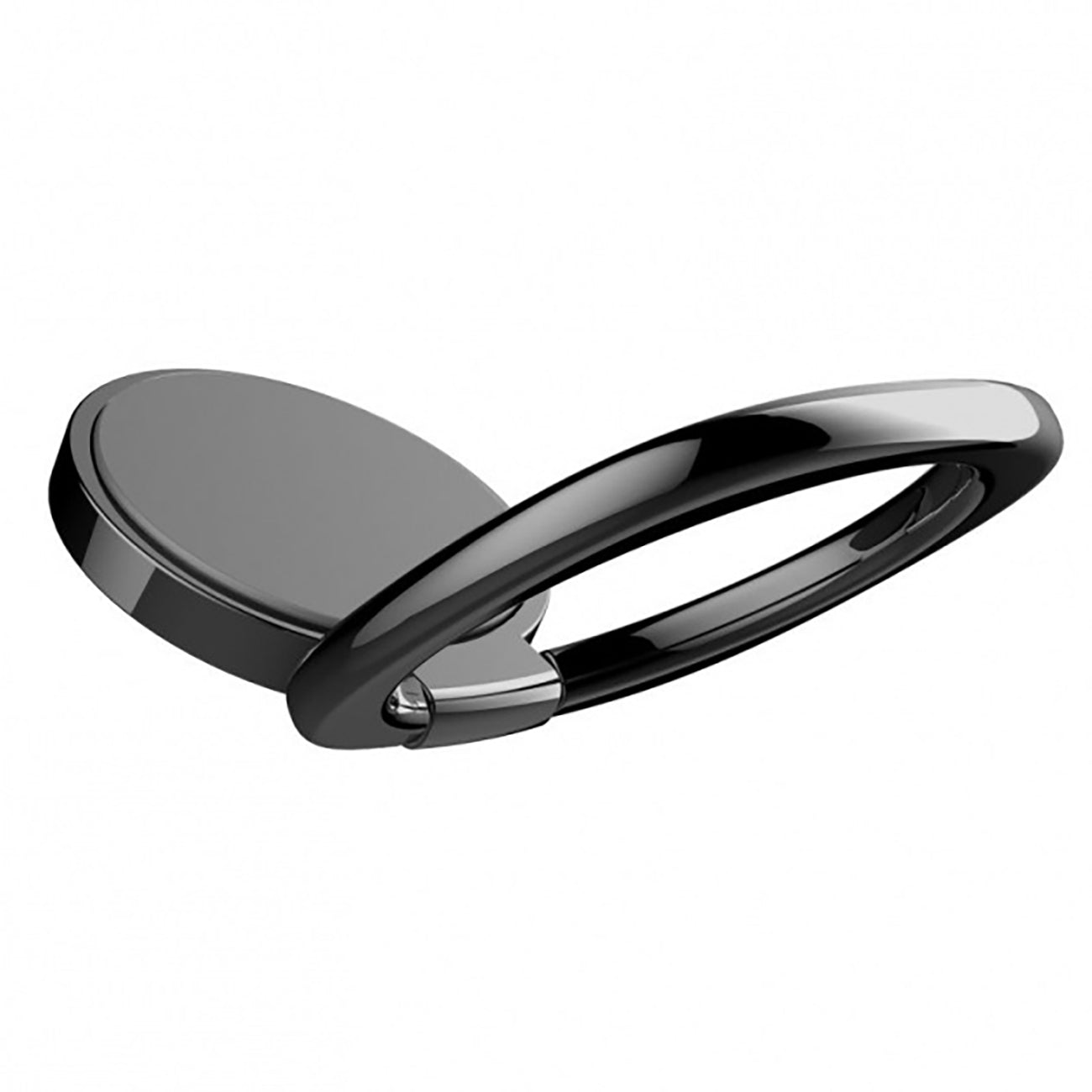 Privity Ring magnetic finger phone holder with stand function - black - Carlat