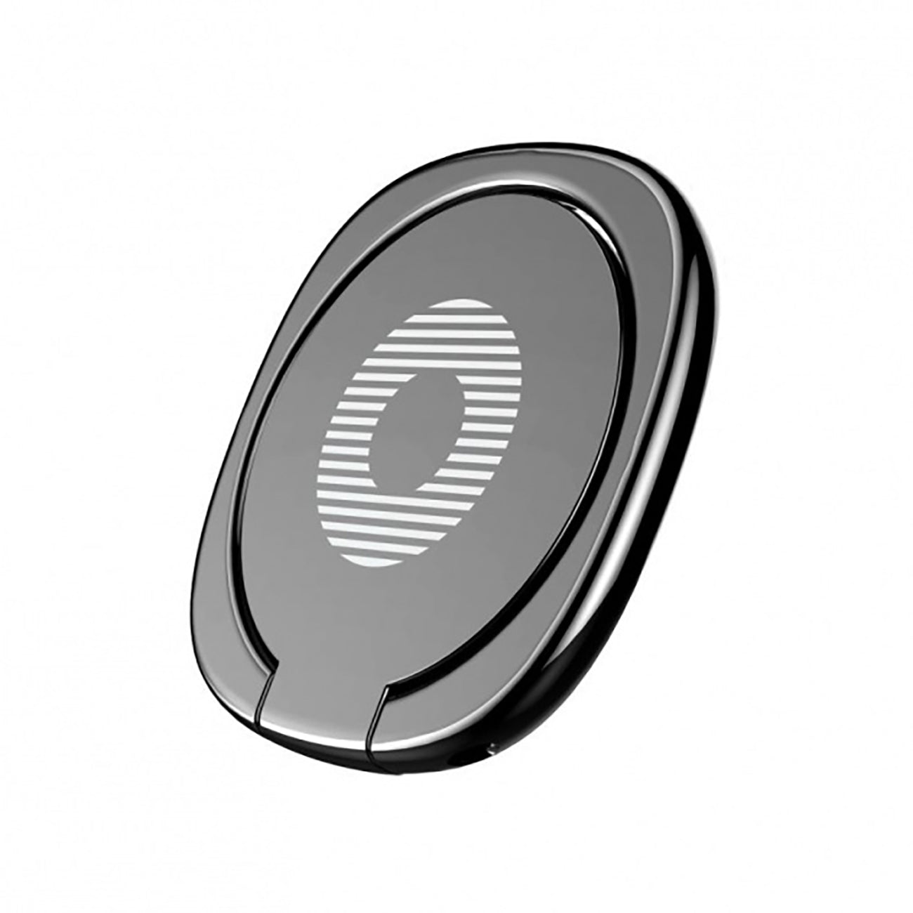 Privity Ring magnetic finger phone holder with stand function - black - Carlat