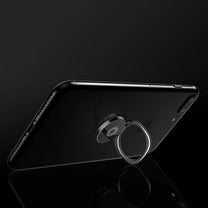 Privity Ring magnetic finger phone holder with stand function - black - Carlat