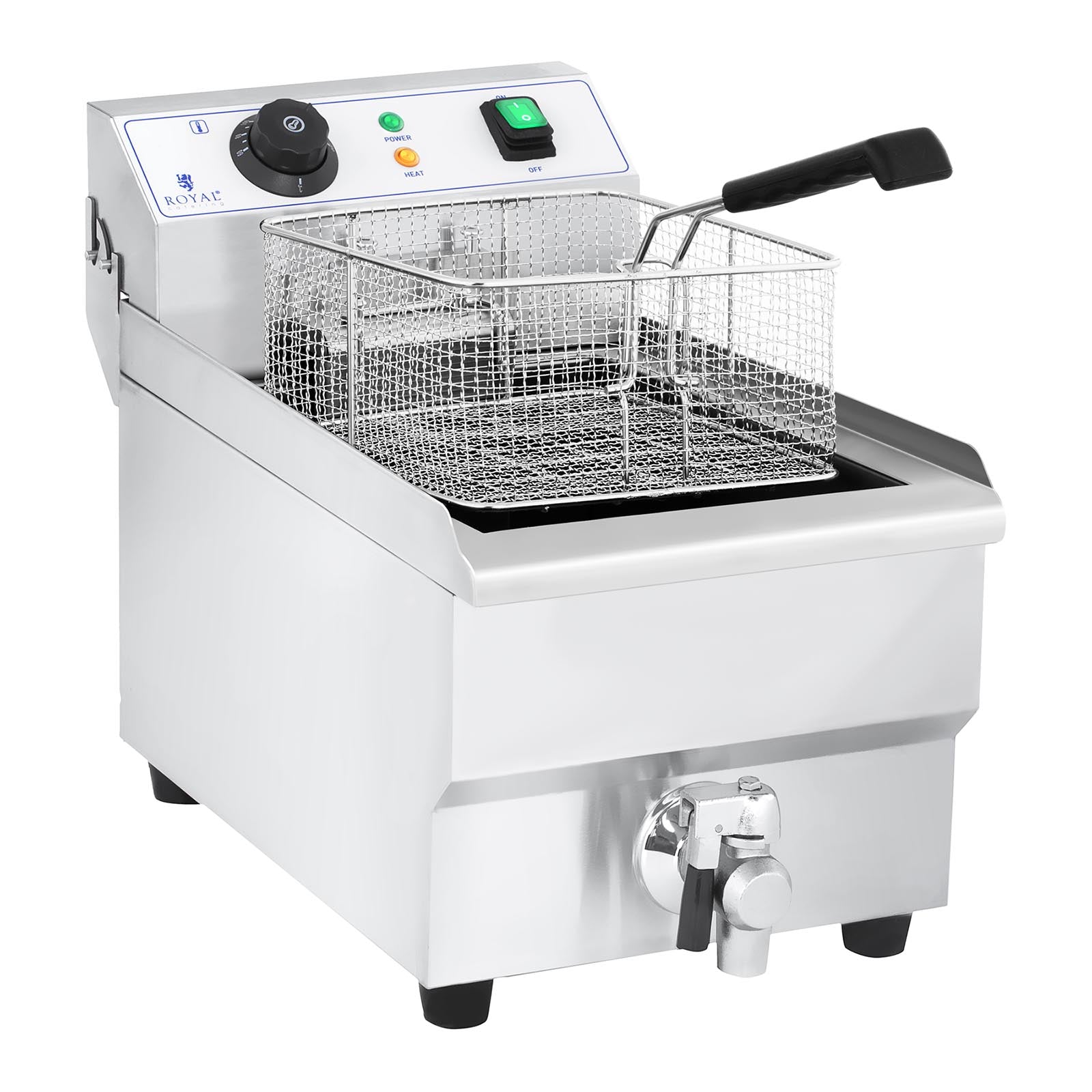 Professional fryer with 230V 10L tap - Carlat