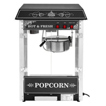 Professional high-performance popcorn machine 230V 1.6kW black - Carlat
