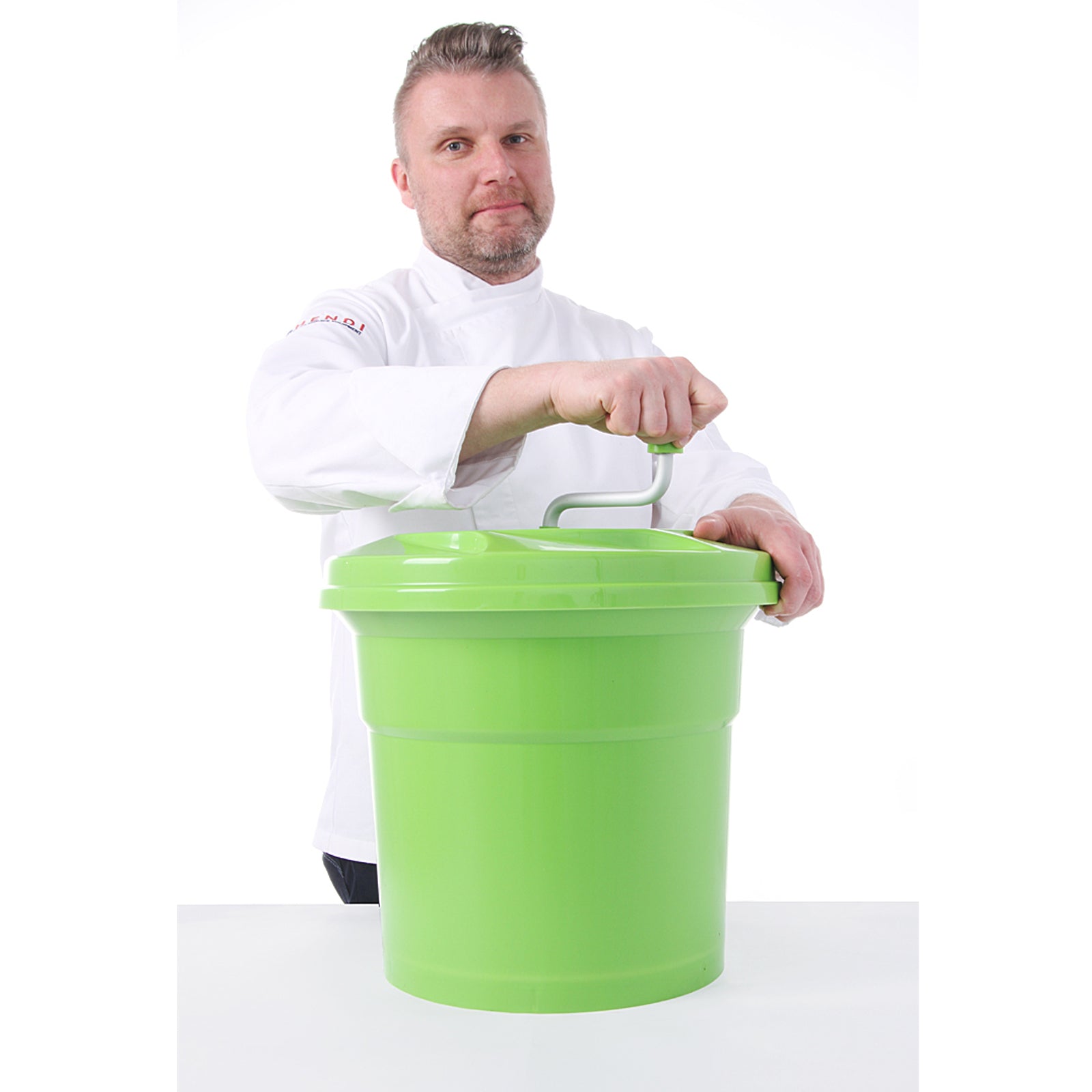 Professional salad drain centrifuge 25 l - Hendi 222560 - Carlat