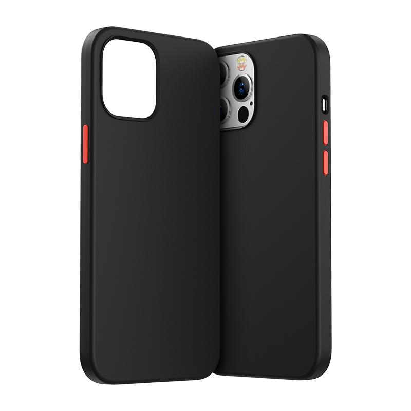 Protecting case for iPhone 12 Pro Max Color Series black - Carlat