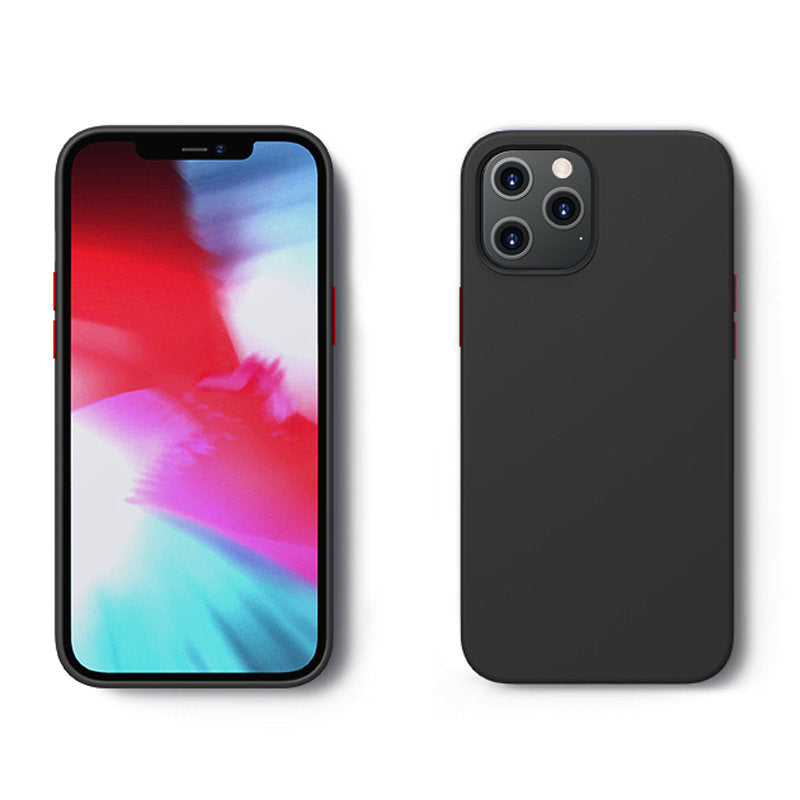 Protecting case for iPhone 12 Pro Max Color Series black - Carlat