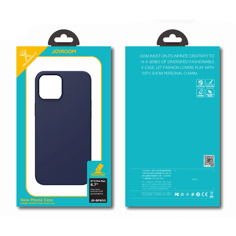 Protecting case for iPhone 12 Pro Max Color Series black - Carlat