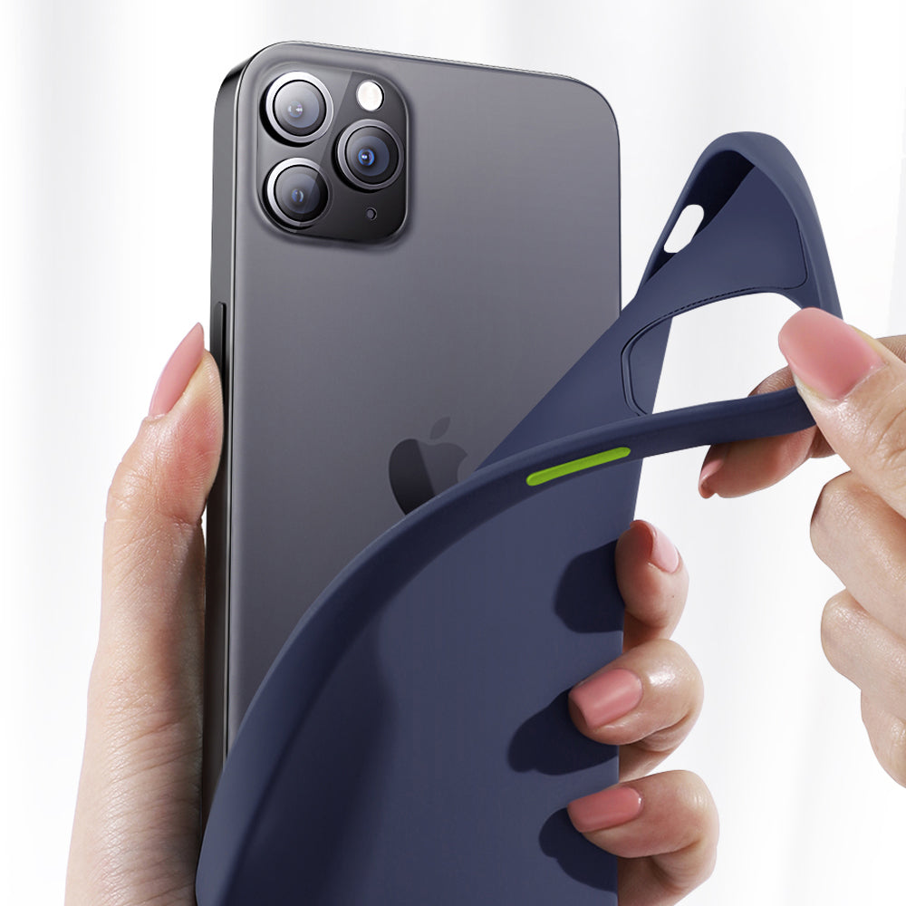 Protecting case for iPhone 12 Pro Max Color Series black - Carlat