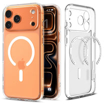 Protective back case for iPhone 17 Pro Max Ultra Hybrid MagSafe - white - Carlat