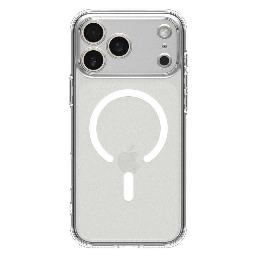 Protective back case for iPhone 17 Pro Max Ultra Hybrid MagSafe - white - Carlat