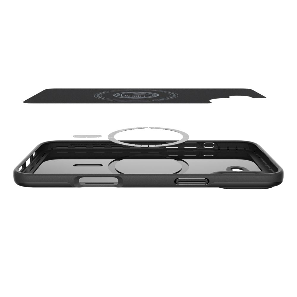 Protective case for iPhone 16 Plus Thin Fit MagSafe - black - Carlat