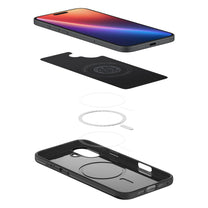 Protective case for iPhone 16 Plus Thin Fit MagSafe - black - Carlat
