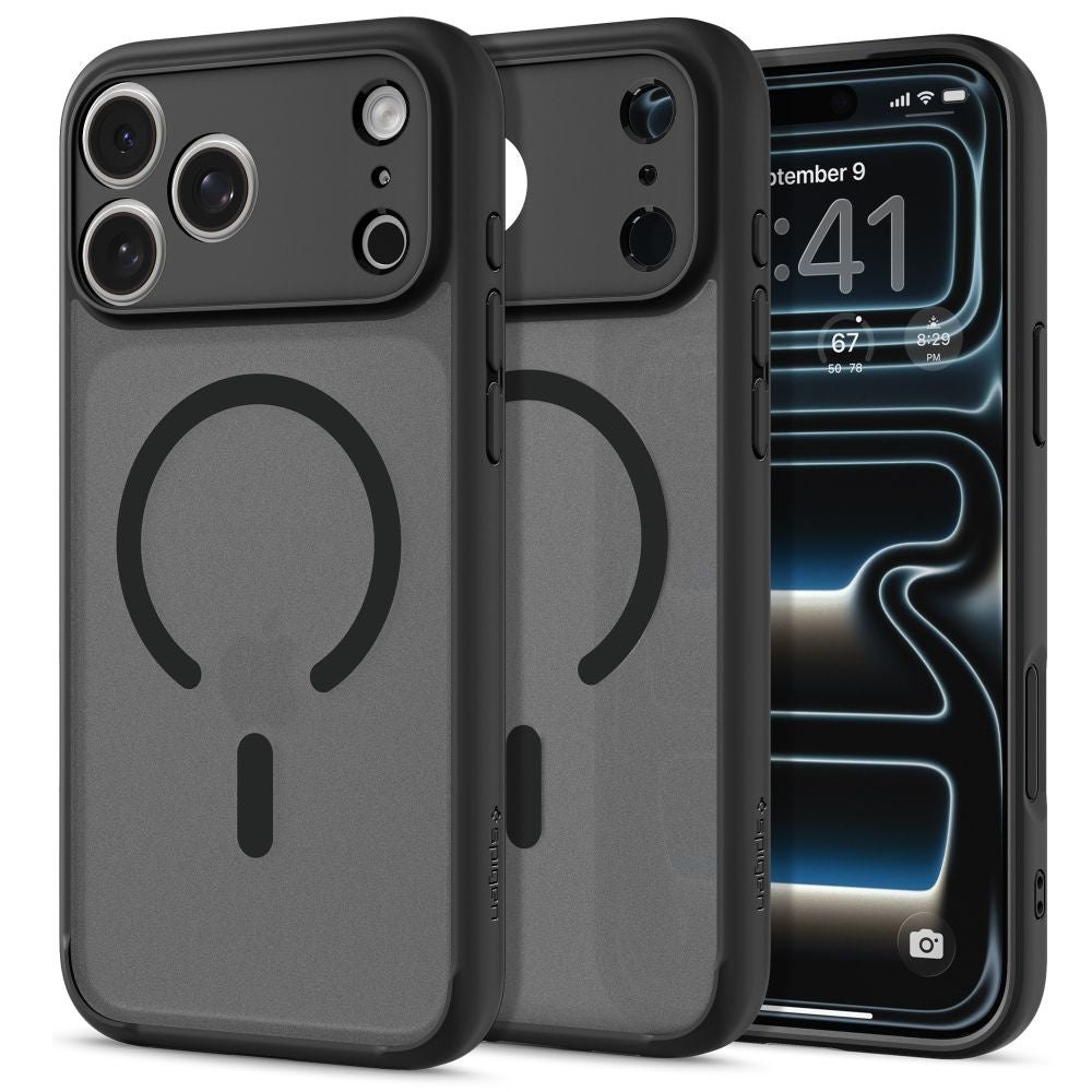 Protective case for iPhone 17 Pro Ultra Hybrid MagSafe - black - Carlat