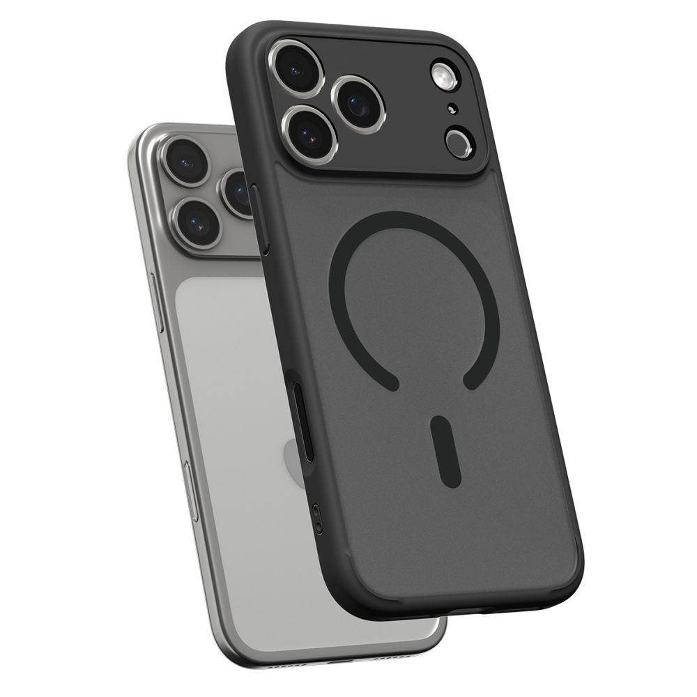 Protective case for iPhone 17 Pro Ultra Hybrid MagSafe - black - Carlat
