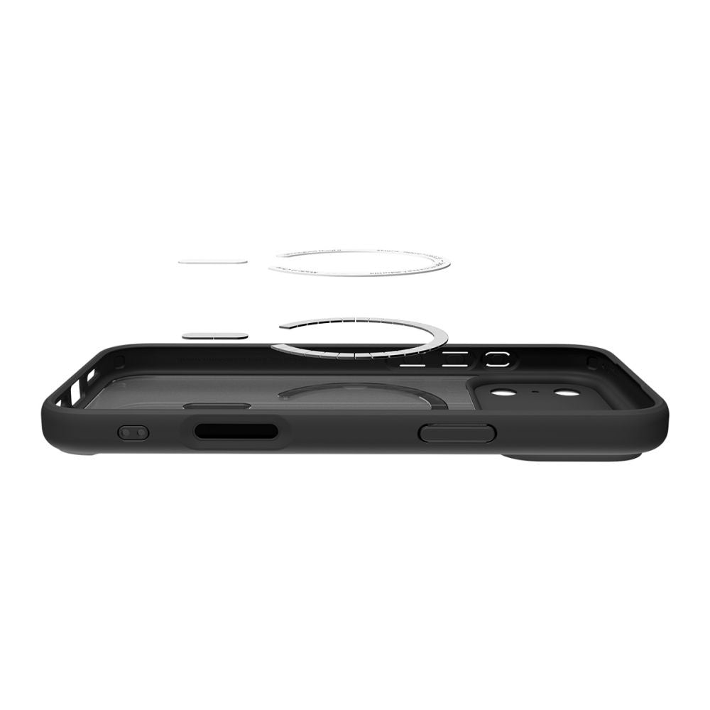 Protective case for iPhone 17 Pro Ultra Hybrid MagSafe - black - Carlat