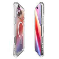 Protective case for iPhone 17 Pro Ultra Hybrid MagSafe - transparent and white - Carlat