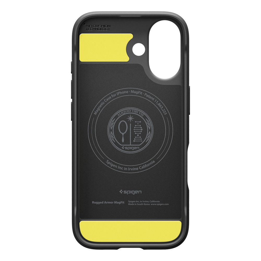 Protective case for iPhone 17 Rugged Armor Mag MagSafe - matte black - Carlat