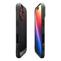 Protective case for iPhone 17 Rugged Armor Mag MagSafe - matte black - Carlat