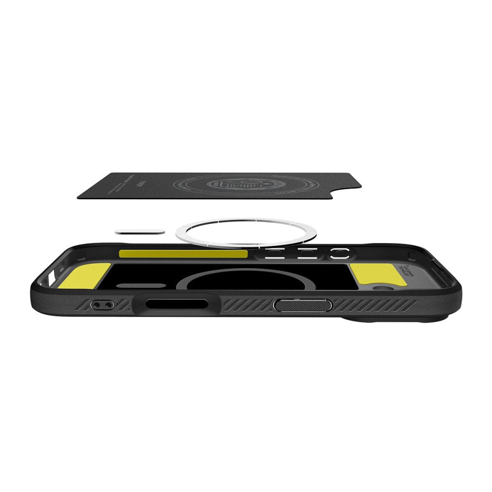 Protective case for iPhone 17 Rugged Armor Mag MagSafe - matte black - Carlat