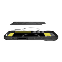 Protective case for iPhone 17 Rugged Armor Mag MagSafe - matte black - Carlat