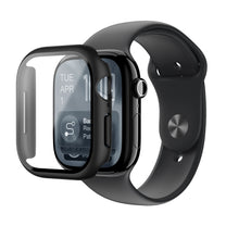 Protective glass with case for Apple Watch Series 11 46 mm Radix - black - Carlat