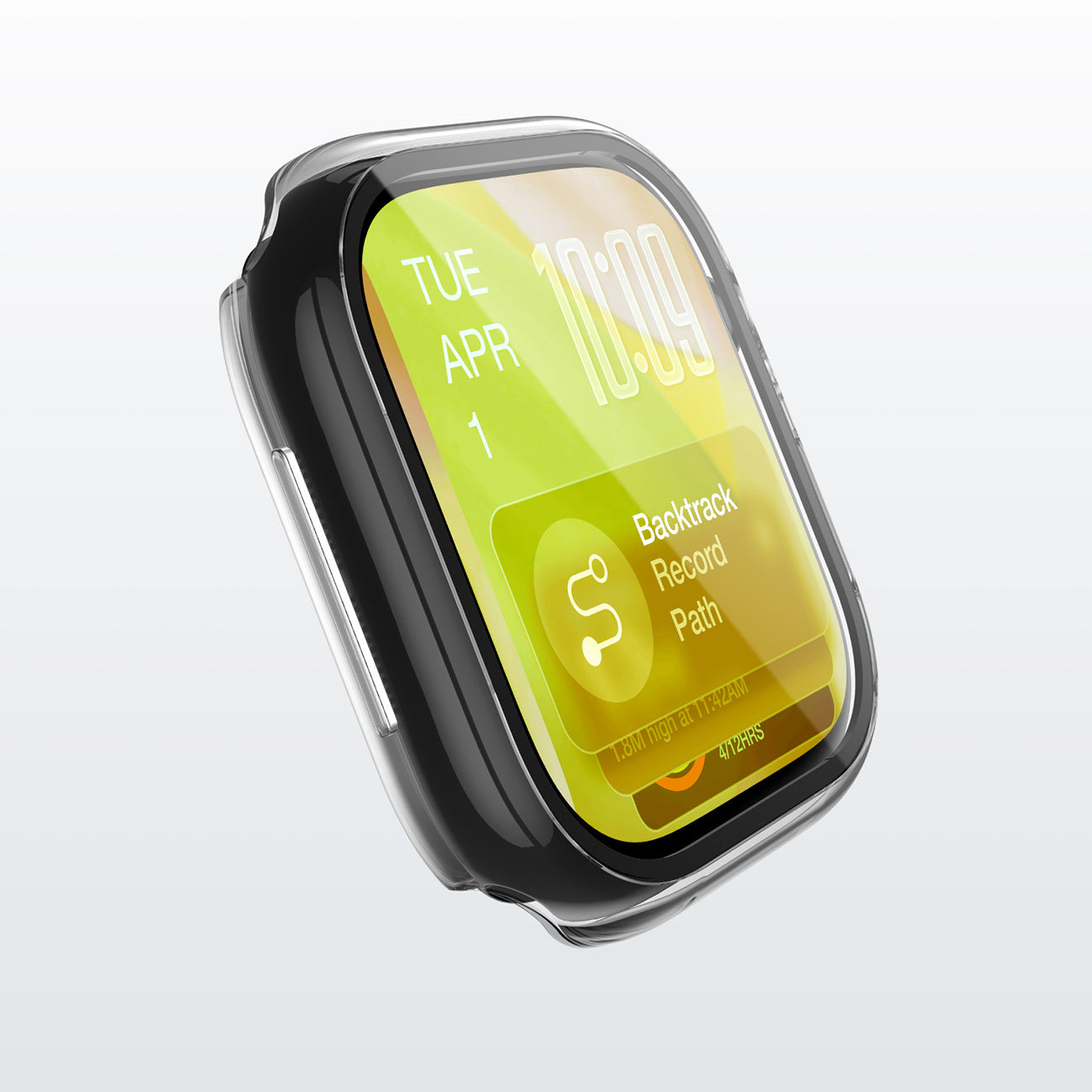 Protective glass with case for Apple Watch Series 11 46 mm Radix - transparent - Carlat