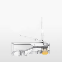 RJ45 8P8C Cat 6 plugin transparent 10pcs - Carlat