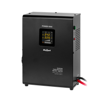 Rebel POWER-500 Wall-Mounted Emergency Power Supply - Inverter with Pure Sine Wave Output and Charging Function 12V 230V 500VA/300W - Carlat